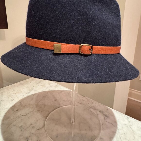 Eugenia Kim Wool Winter Hat Navy - Picture 4 of 7